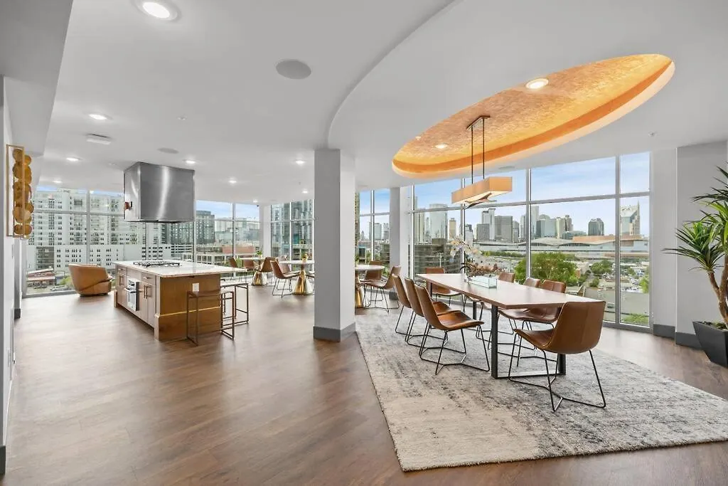 Billionaire'S Nest Penthouse The Gulch Apartment Nashville 0*,